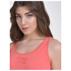 Target Γυναικεία αμάνικη μπλούζα Long Sleeveless Loose Top Single Jersey "Talent Loose"